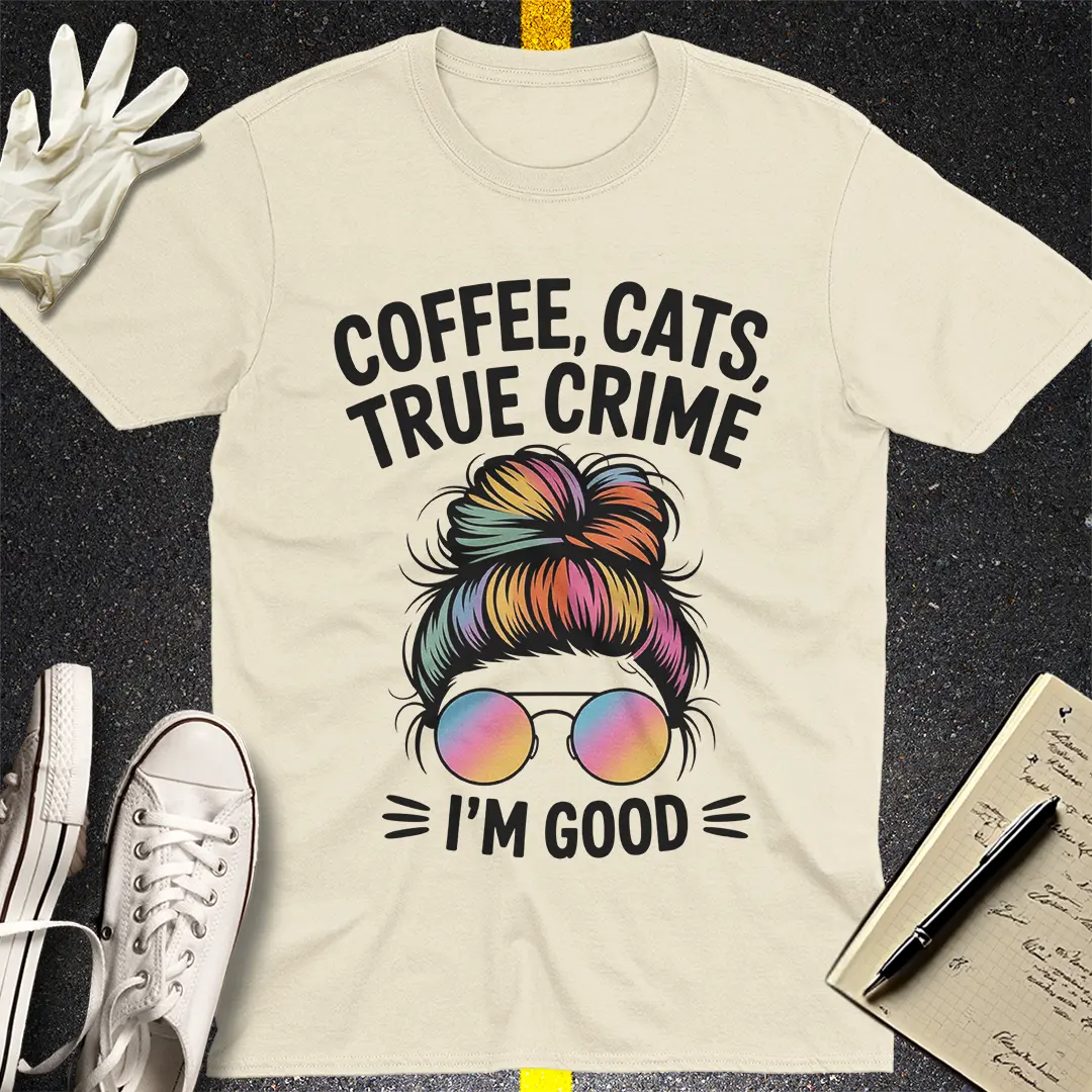 Crows Before Bros T-shirt - Natural