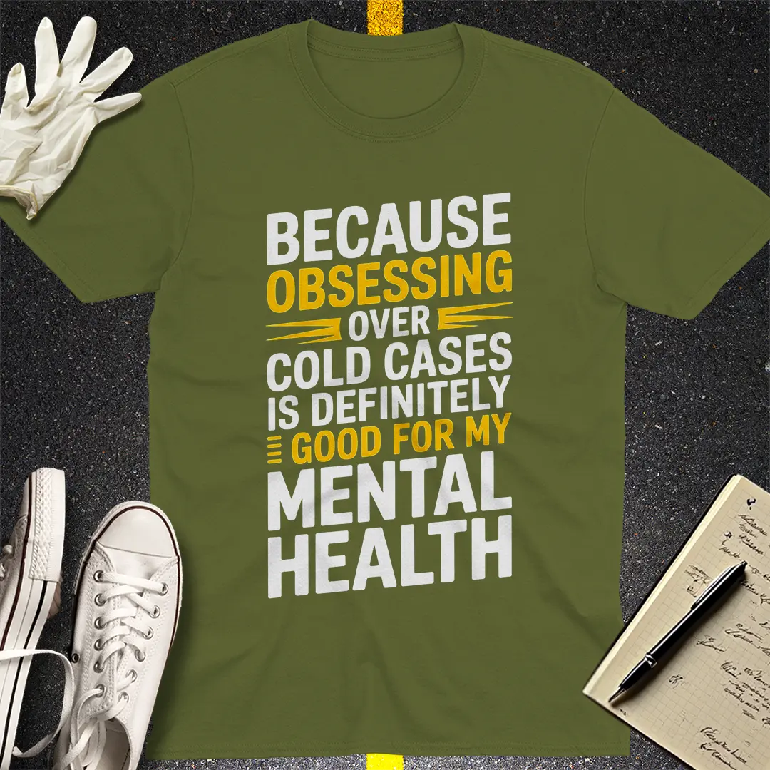Crows Before Bros T-shirt - Military Green