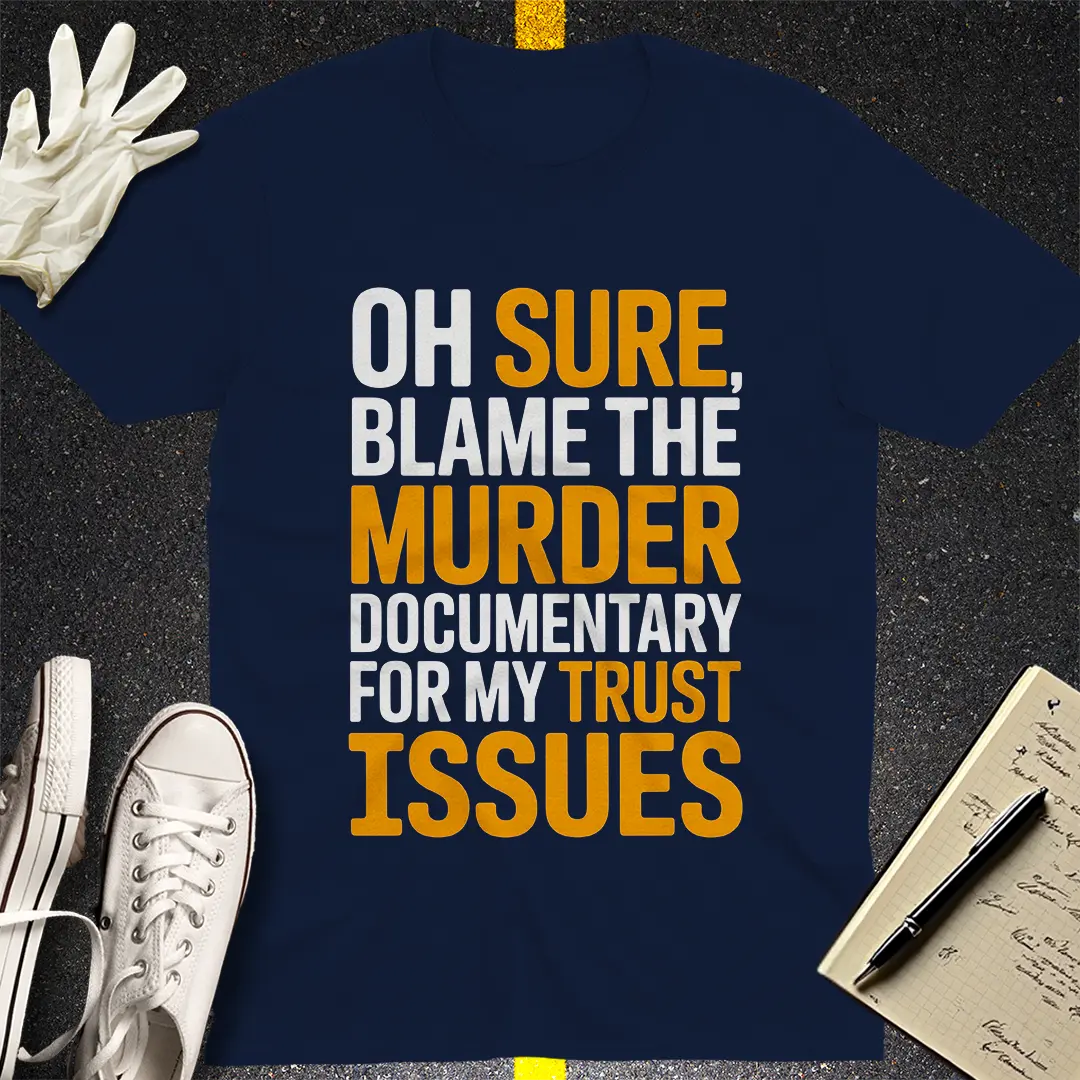 Crows Before Bros T-shirt - Navy