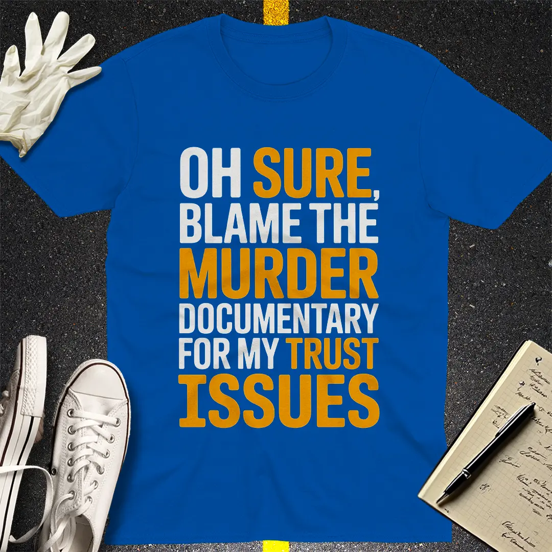 Crows Before Bros T-shirt - Royal