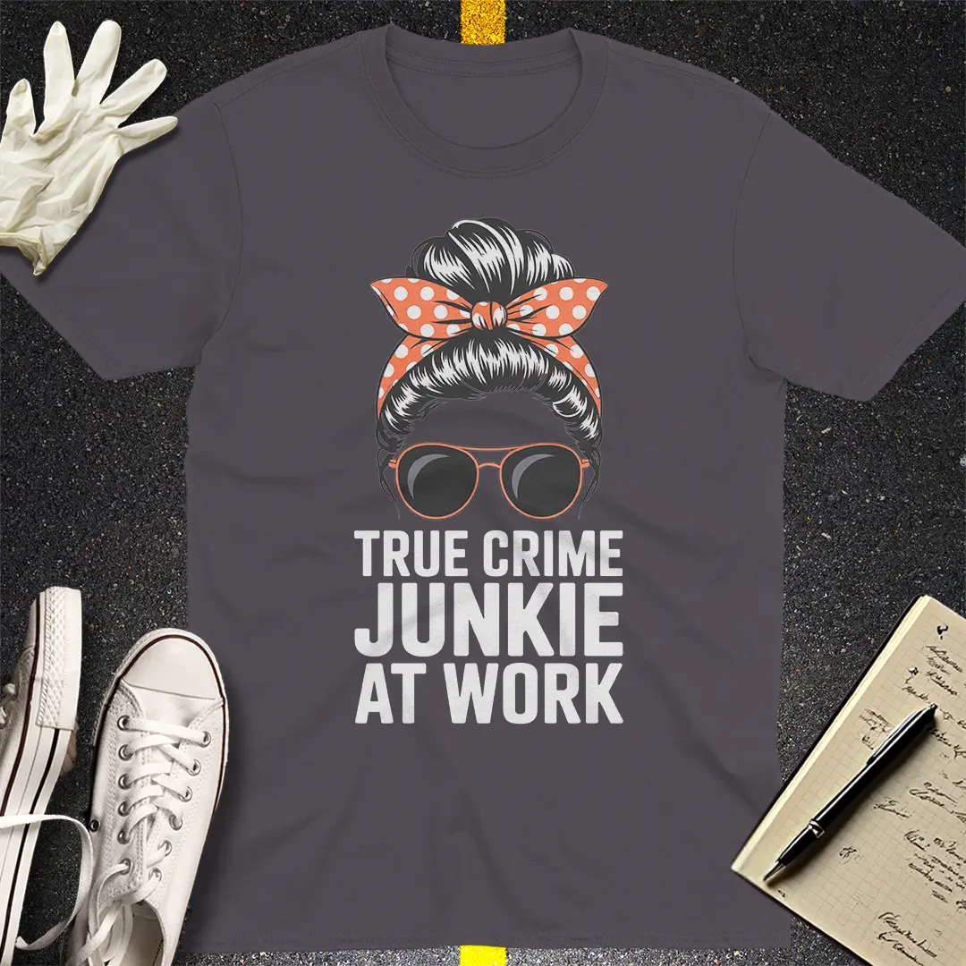 Crows Before Bros T-shirt - Charcoal