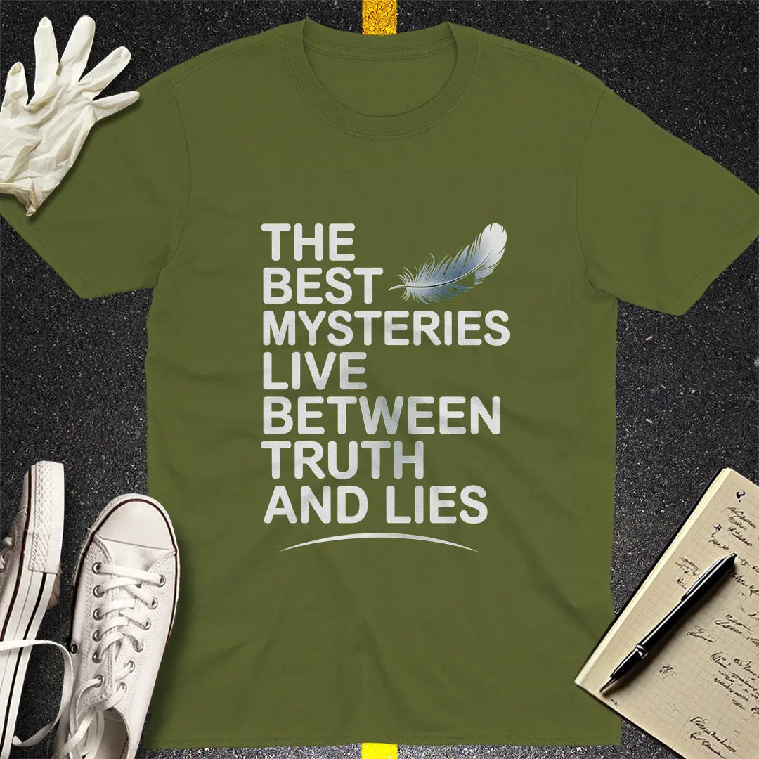 Crows Before Bros T-shirt - Military Green