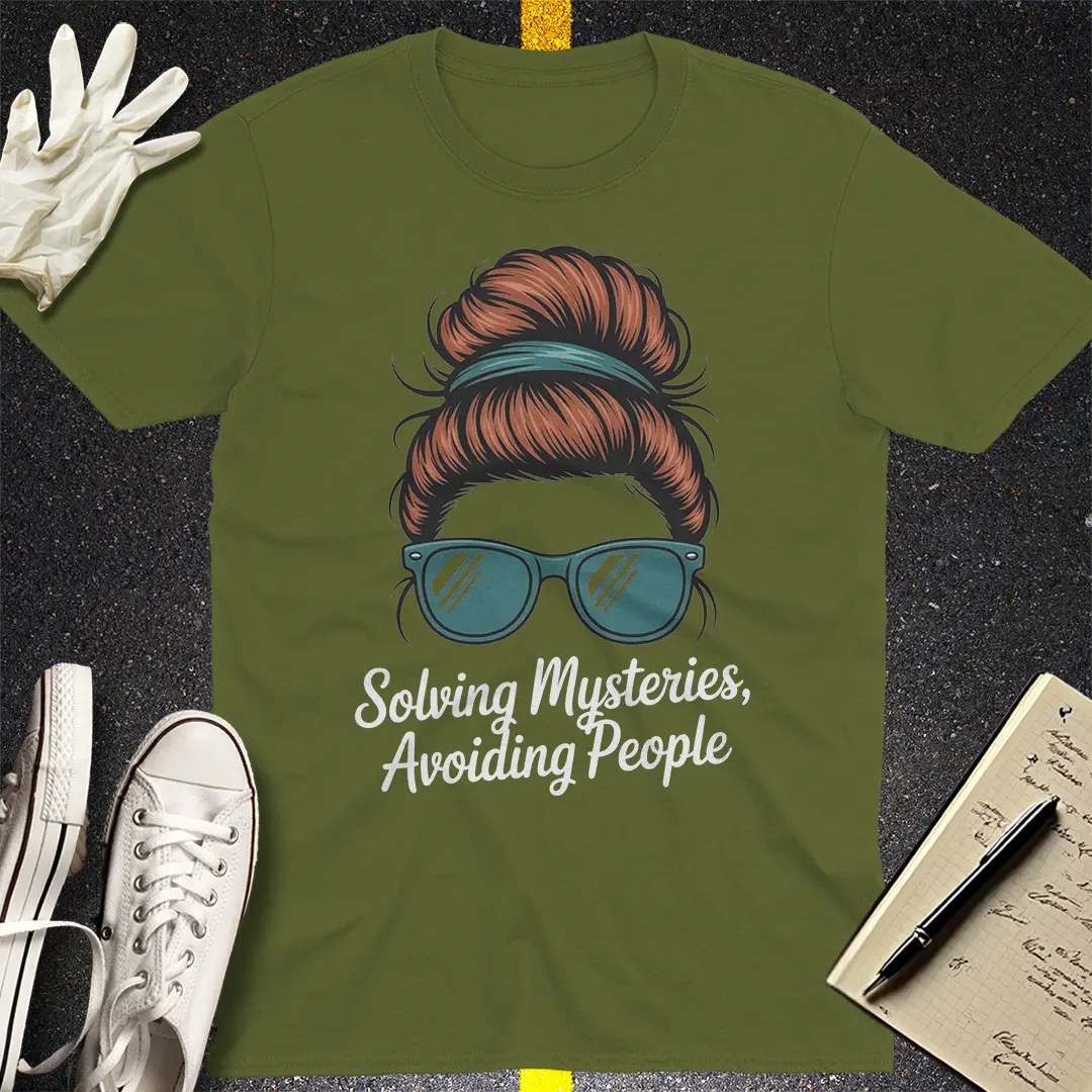 Crows Before Bros T-shirt - Military Green