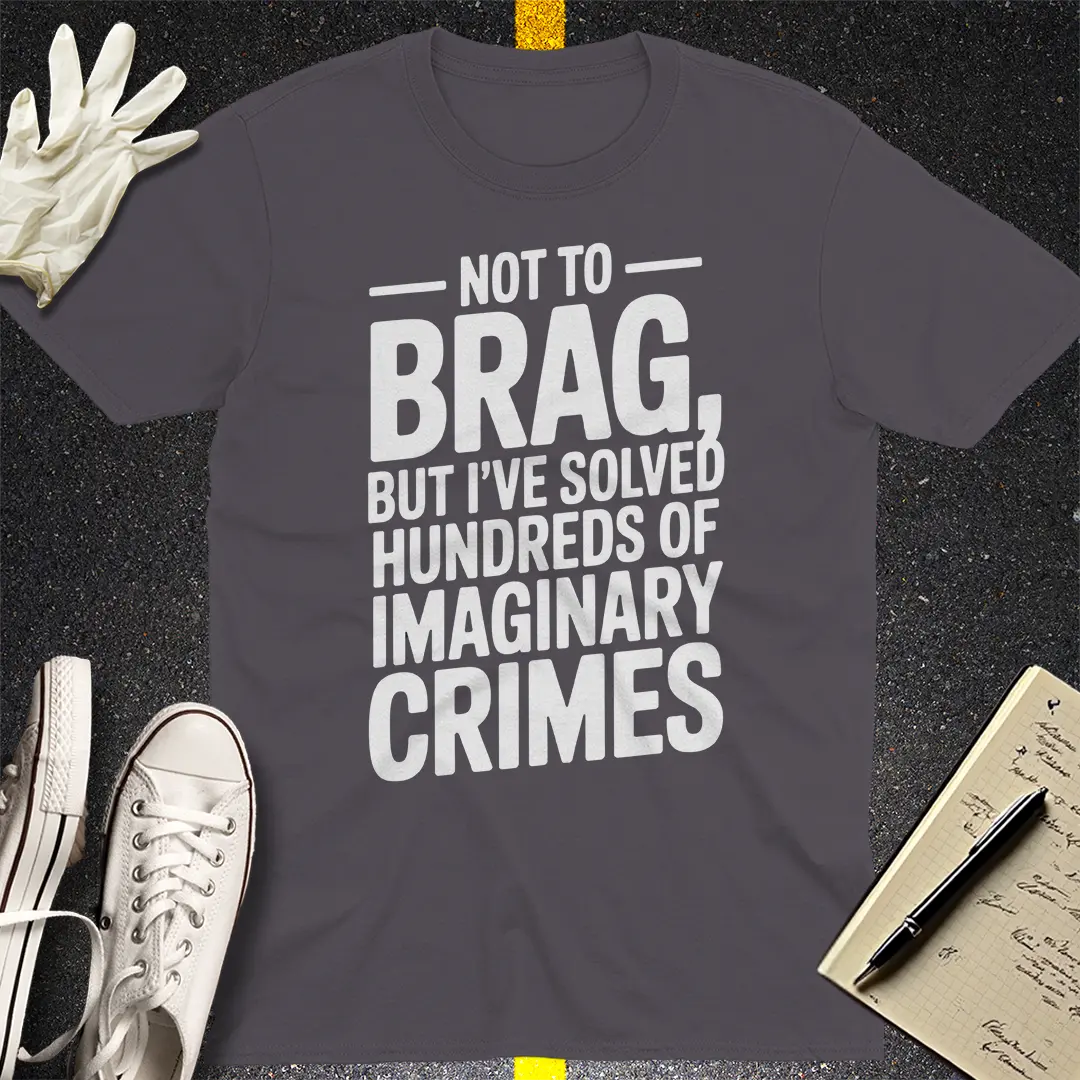 Crows Before Bros T-shirt - Charcoal