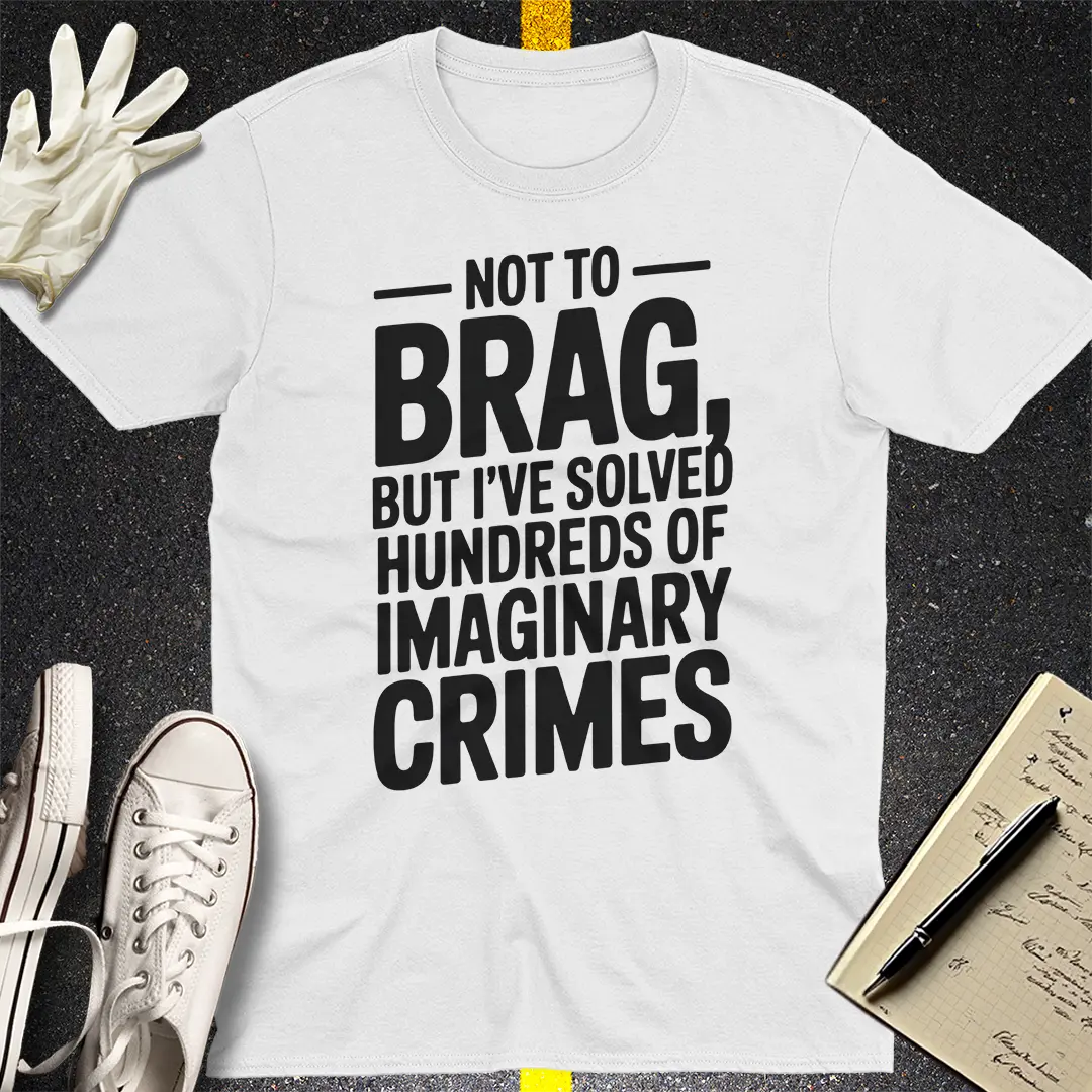 Crows Before Bros T-shirt - White