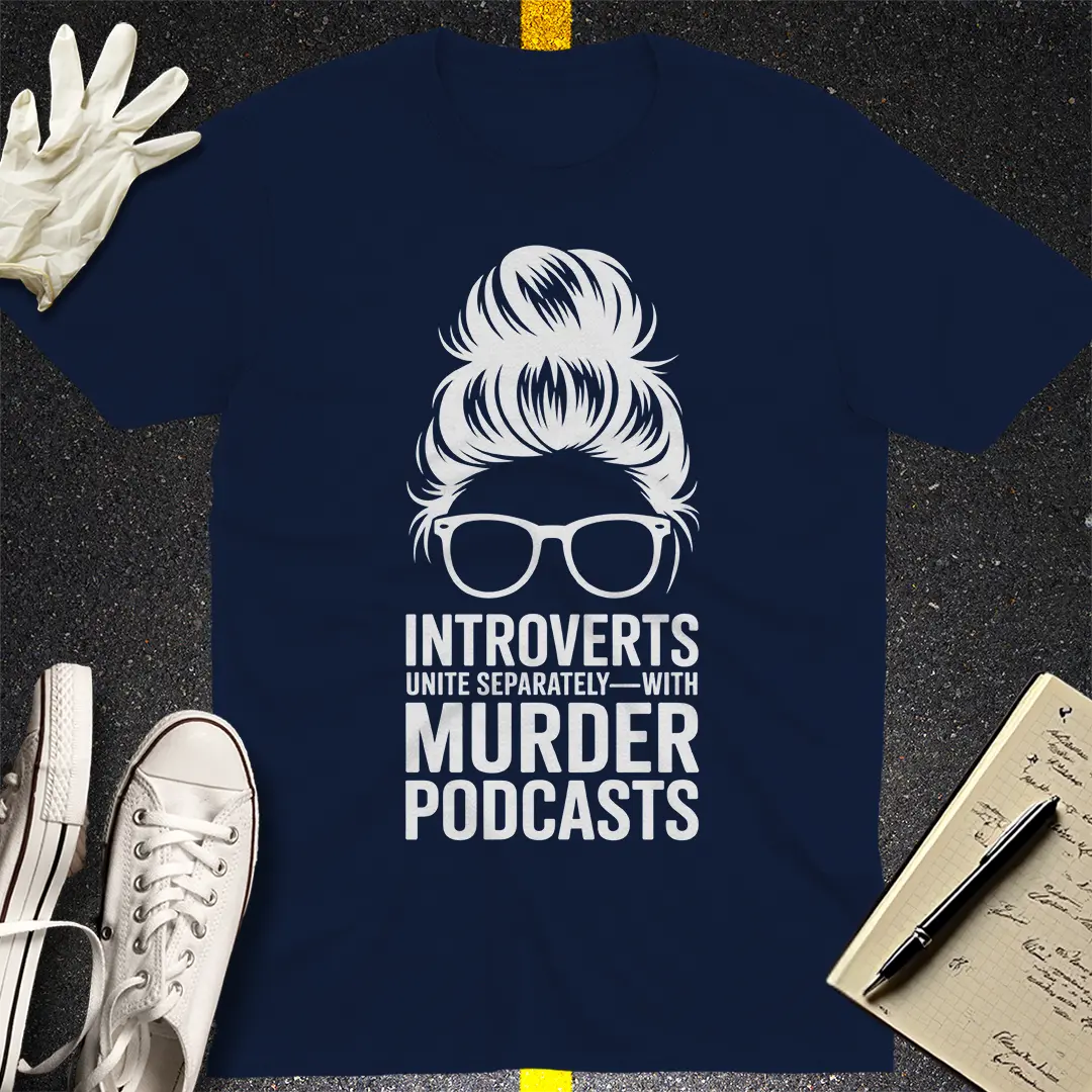 Crows Before Bros T-shirt - Navy