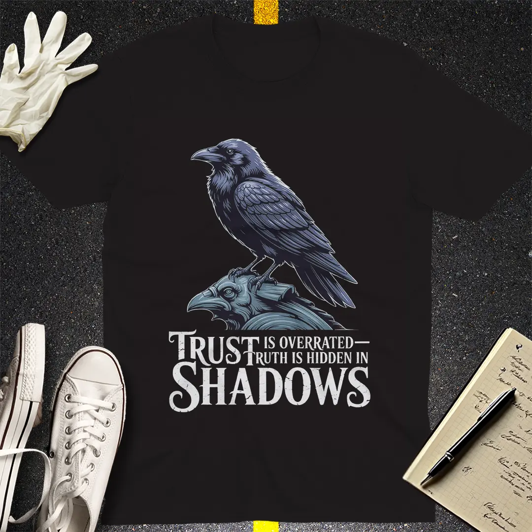 Crows Before Bros T-shirt - Black