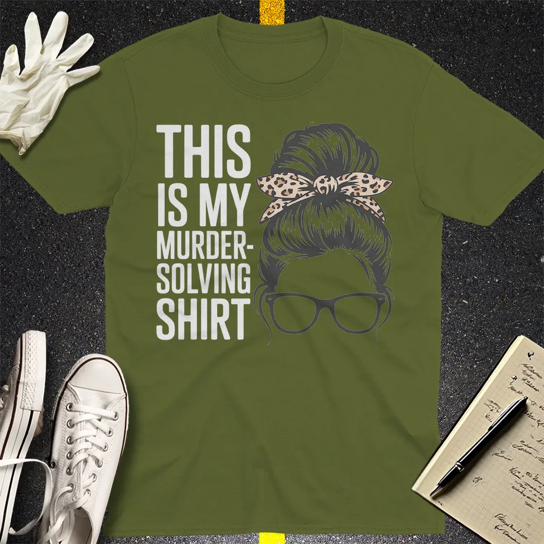 Crows Before Bros T-shirt - Military Green