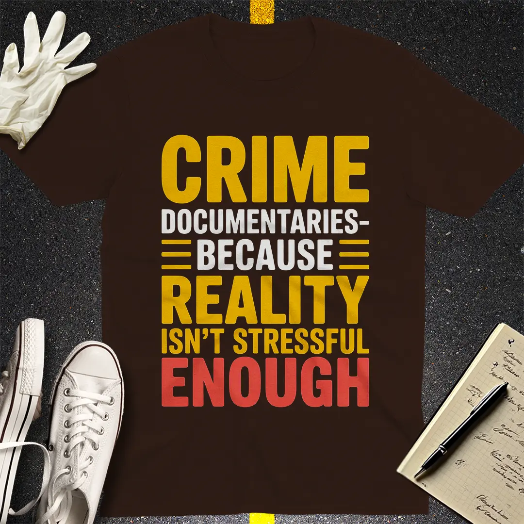 Crows Before Bros T-shirt - Dark Chocolate