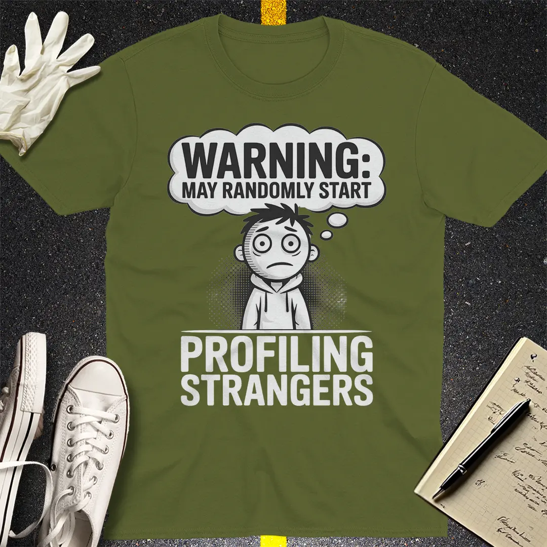 Crows Before Bros T-shirt - Military Green