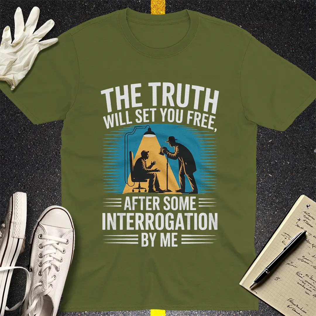 Crows Before Bros T-shirt - Military Green