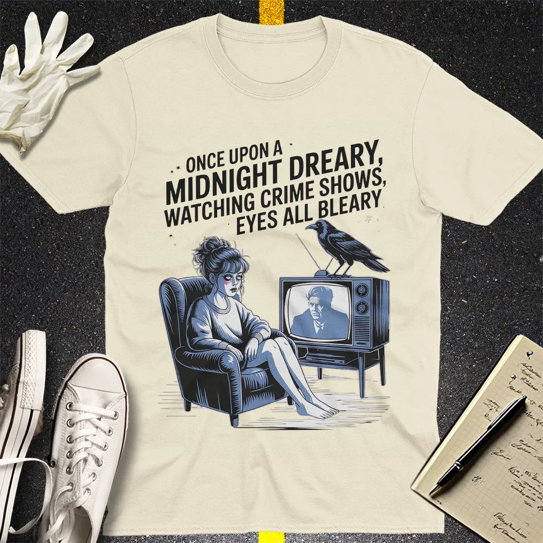 Crows Before Bros T-shirt - Natural