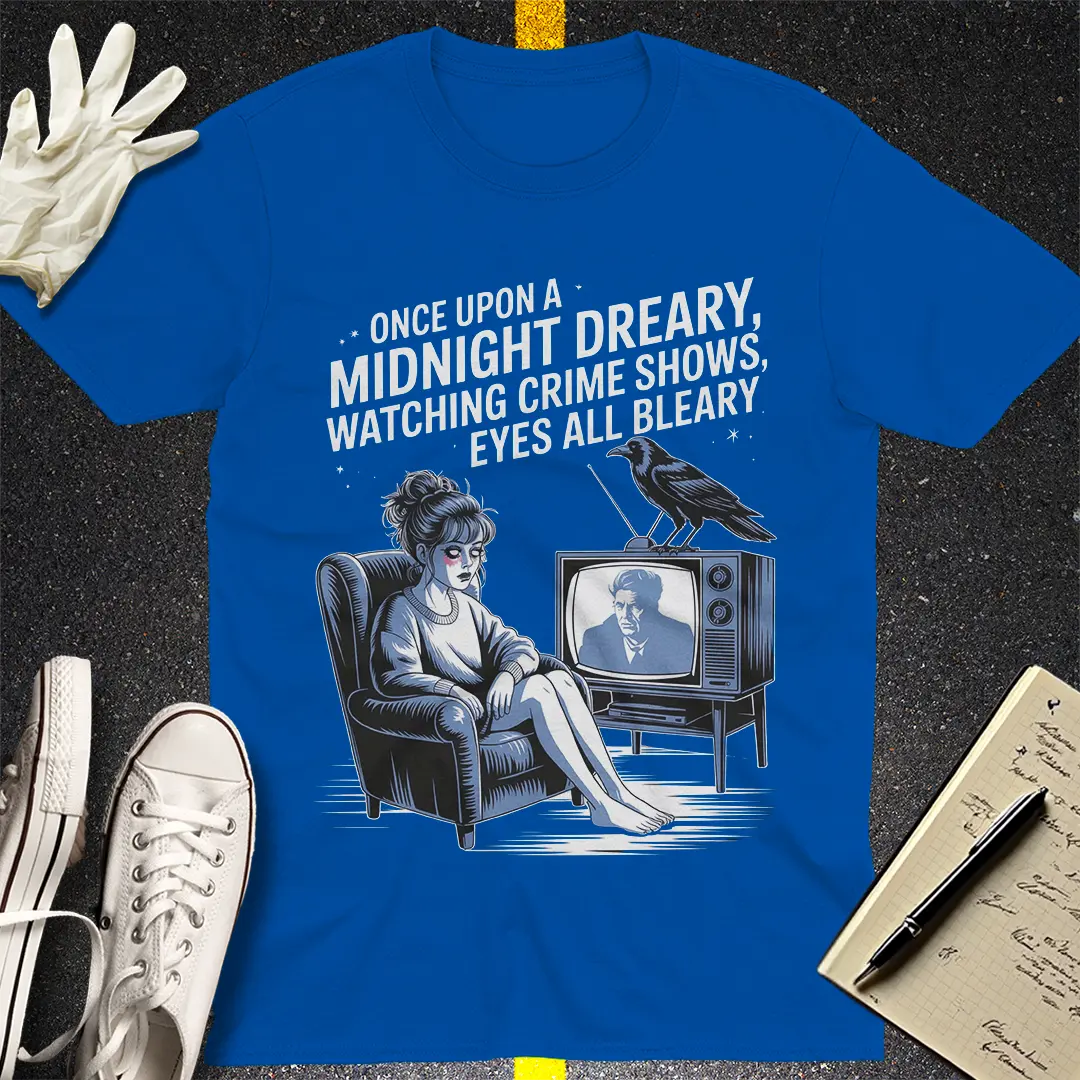 Crows Before Bros T-shirt - Royal