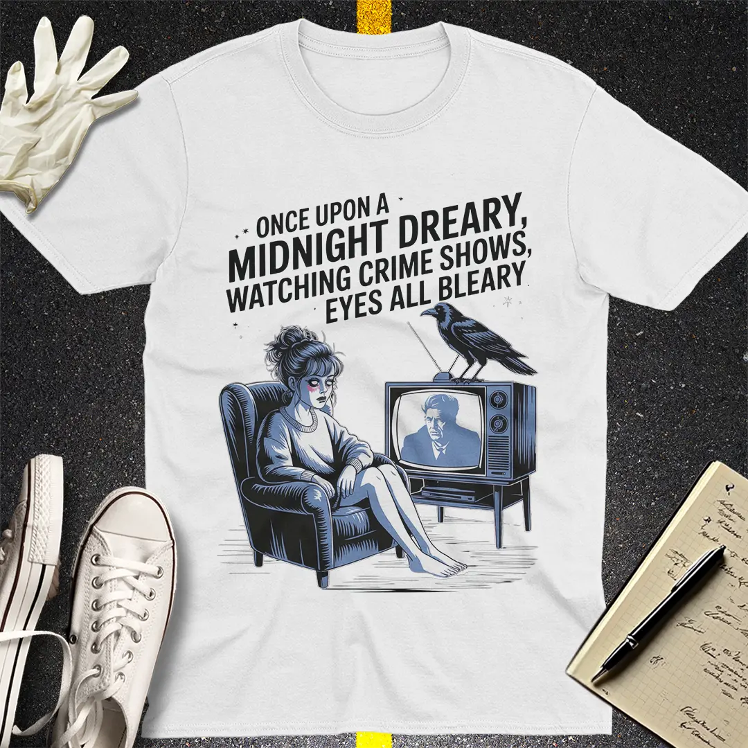 Crows Before Bros T-shirt - White