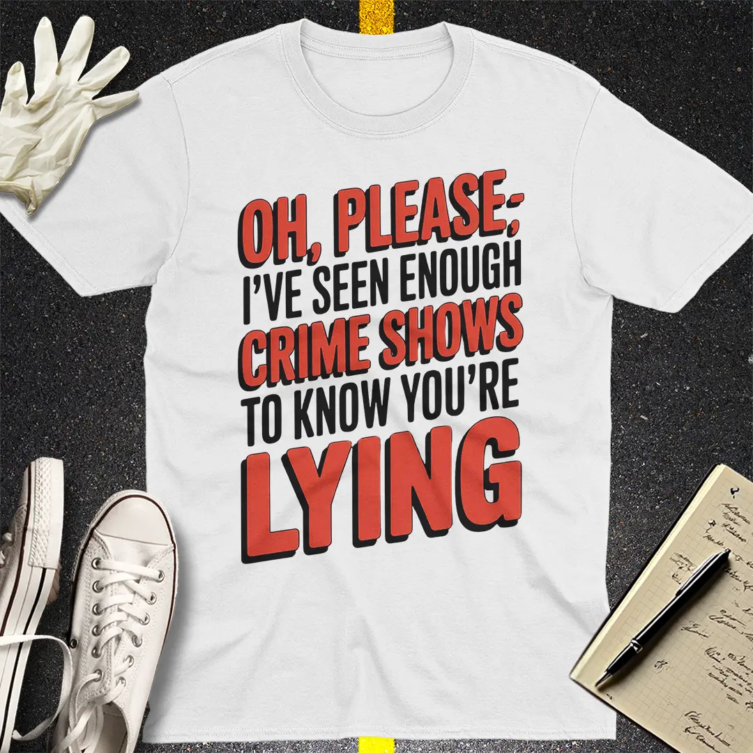 Crows Before Bros T-shirt - White