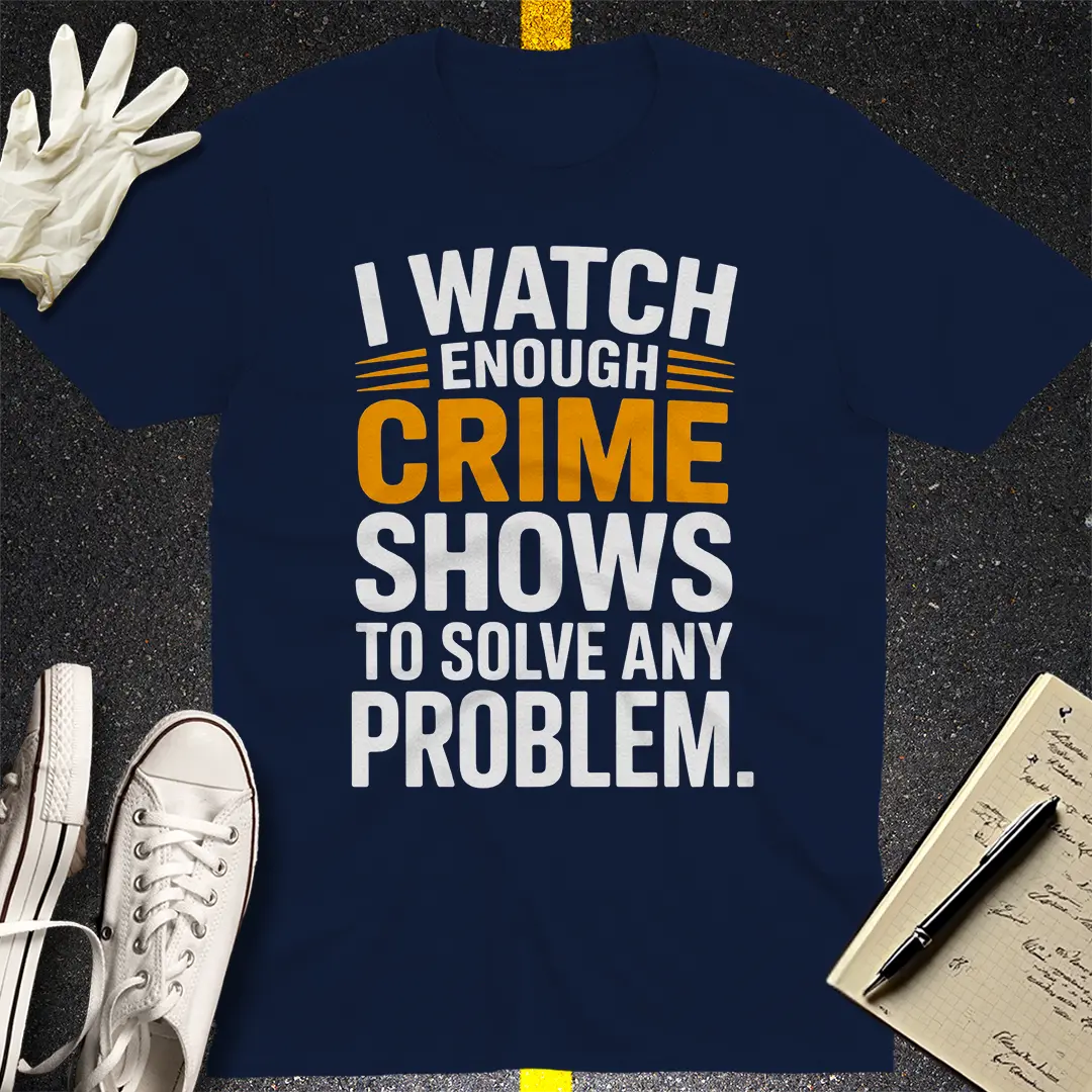 Crows Before Bros T-shirt - Navy