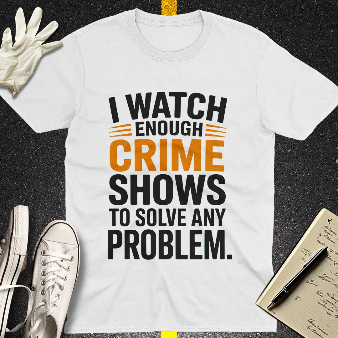 Crows Before Bros T-shirt - White