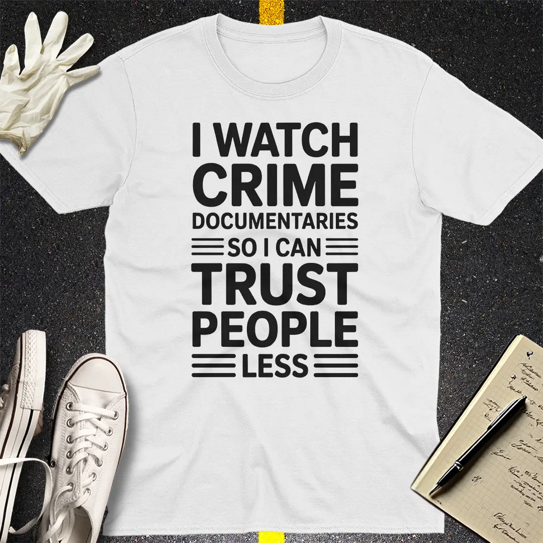 Crows Before Bros T-shirt - White