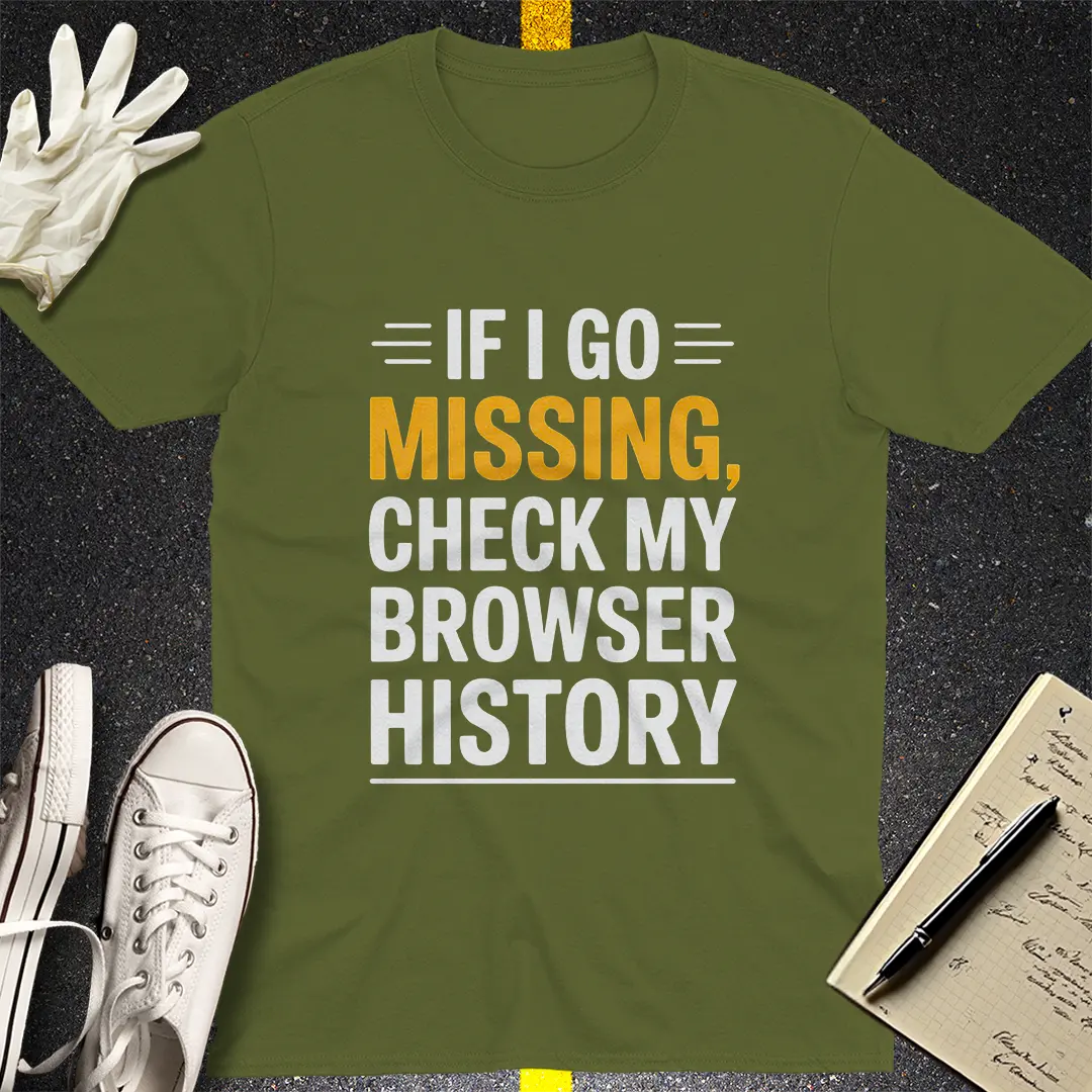 Crows Before Bros T-shirt - Military Green