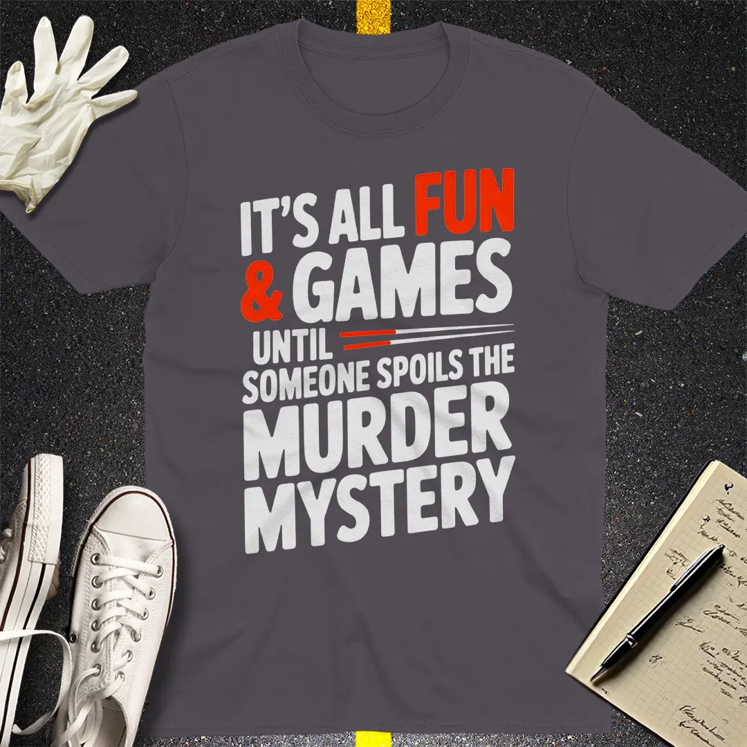 Crows Before Bros T-shirt - Charcoal