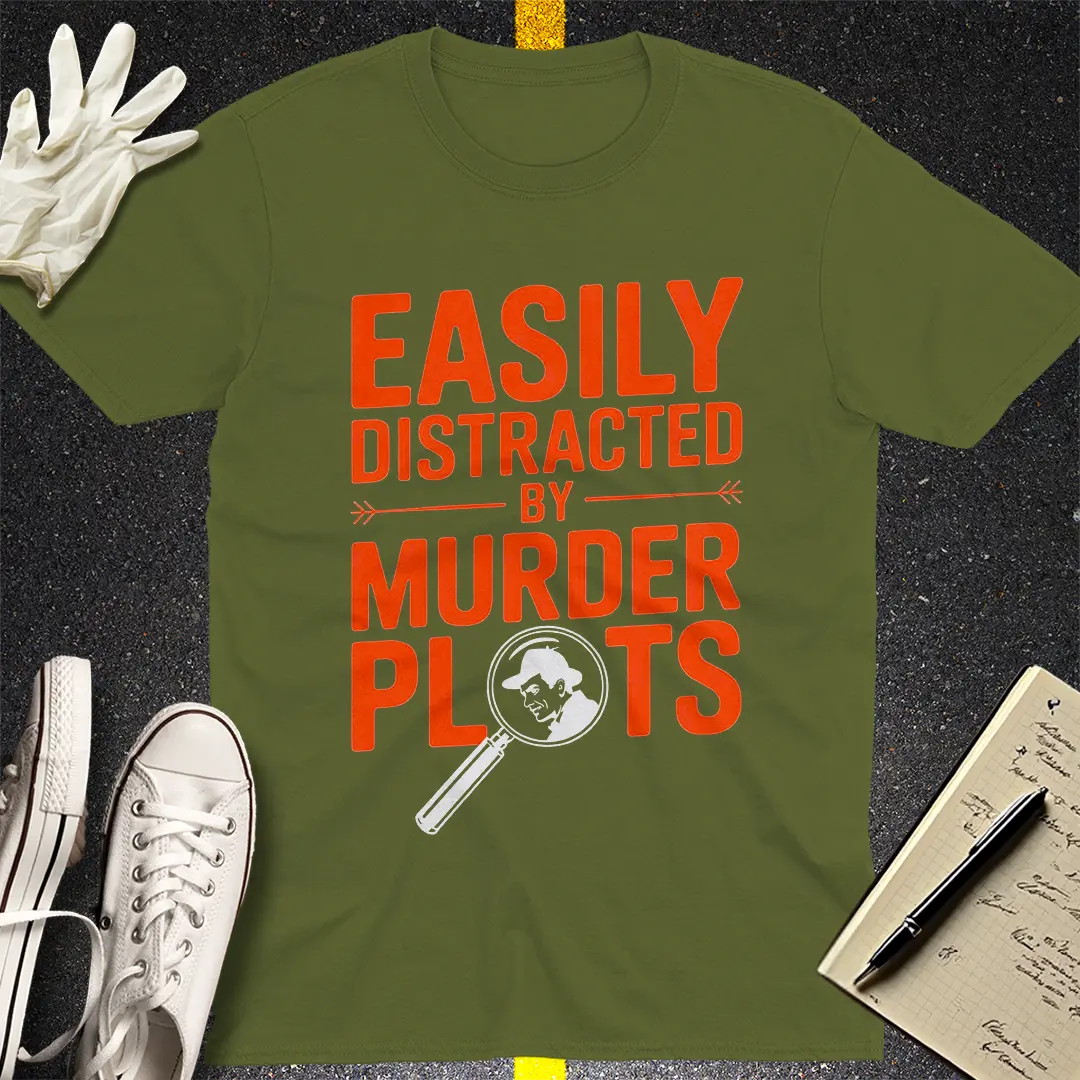 Crows Before Bros T-shirt - Military Green