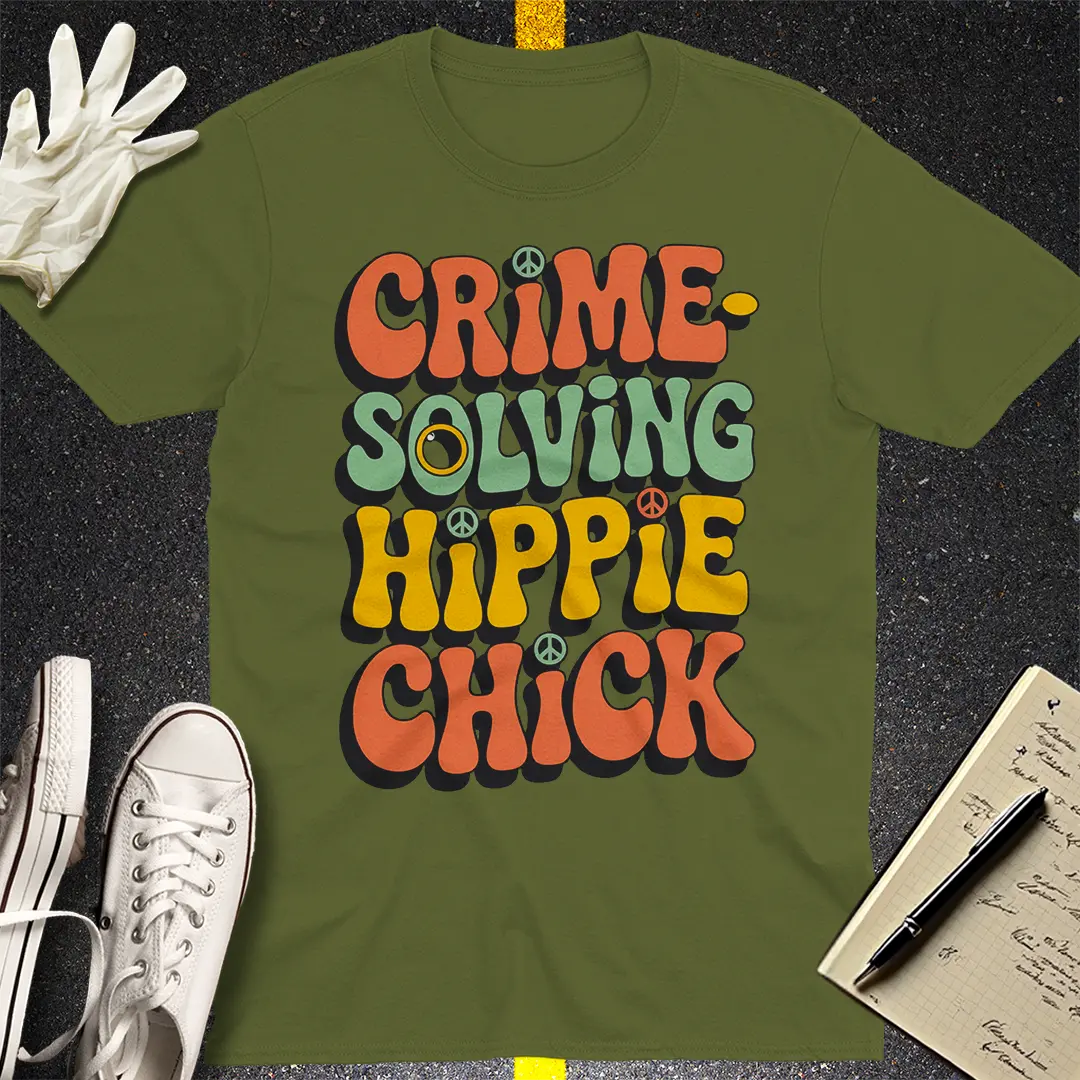 Crows Before Bros T-shirt - Military Green