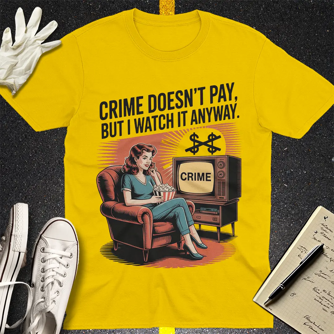 Crows Before Bros T-shirt - Daisy