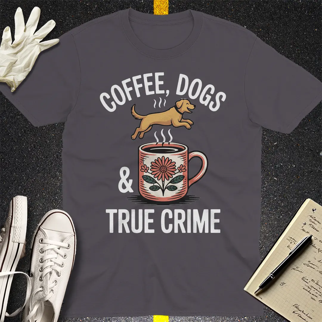 Crows Before Bros T-shirt - Charcoal