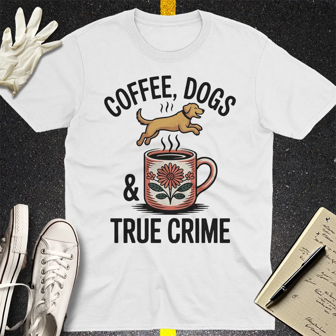 Crows Before Bros T-shirt - White