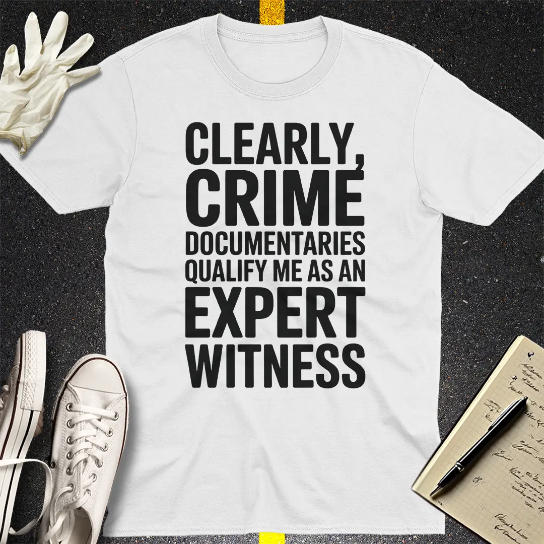 Crows Before Bros T-shirt - White