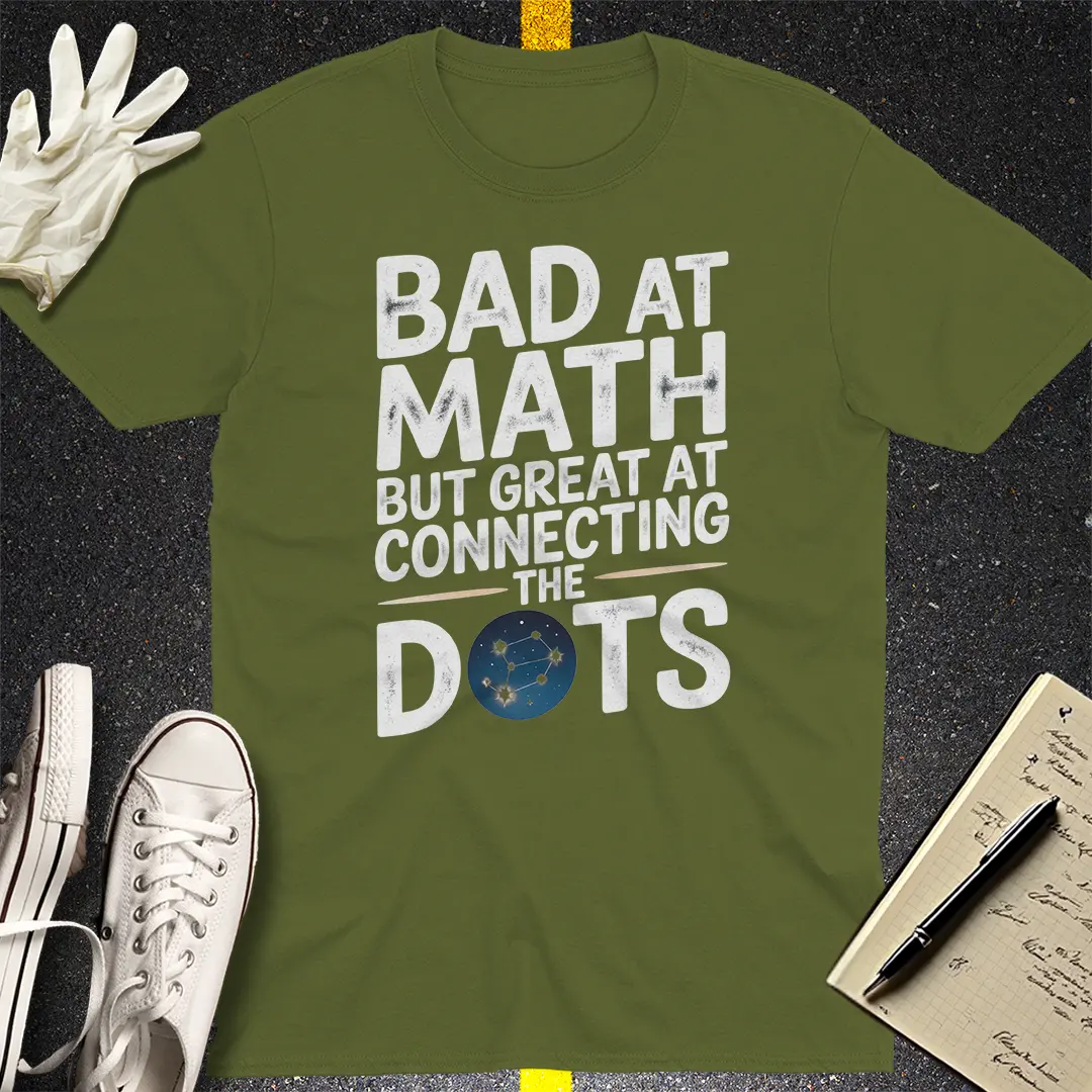 Crows Before Bros T-shirt - Military Green