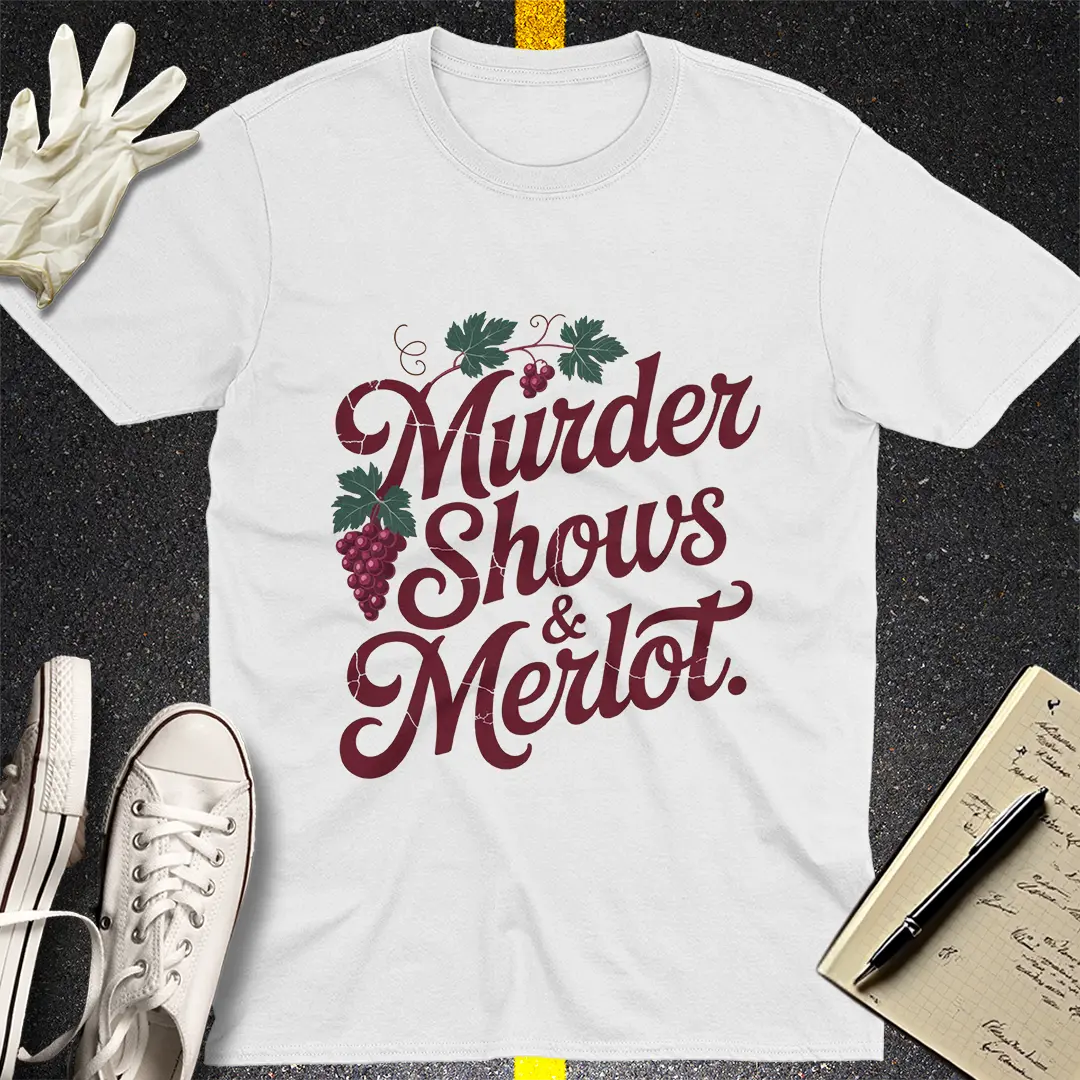 Crows Before Bros T-shirt - White