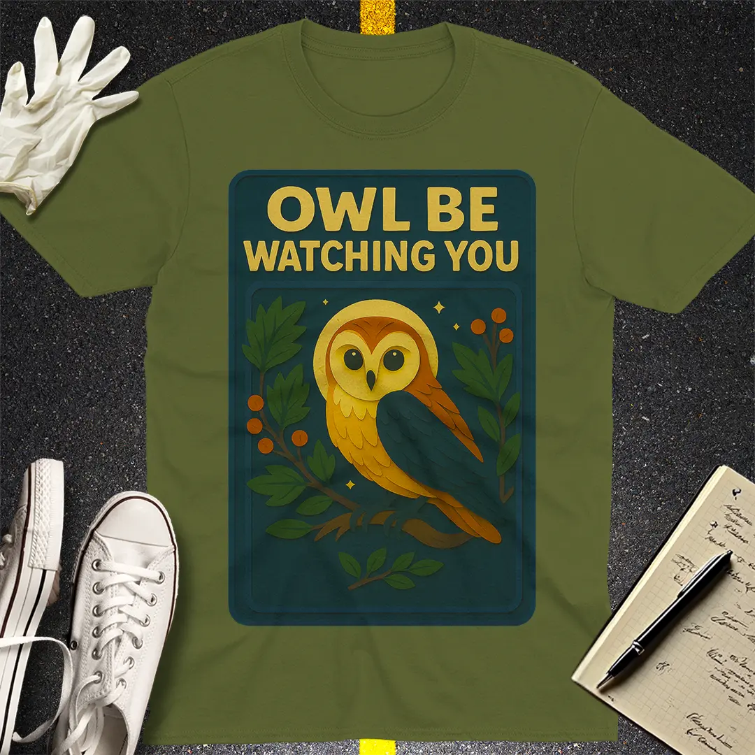 Crows Before Bros T-shirt - Military Green