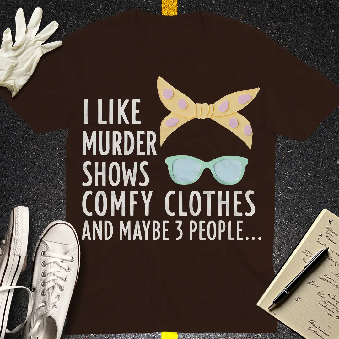 Crows Before Bros T-shirt - Dark Chocolate