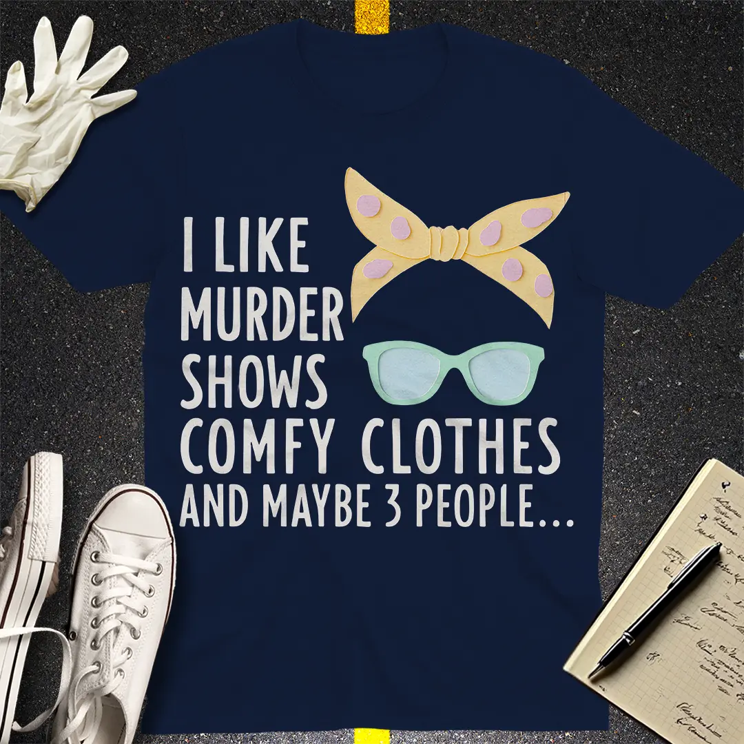 Crows Before Bros T-shirt - Navy