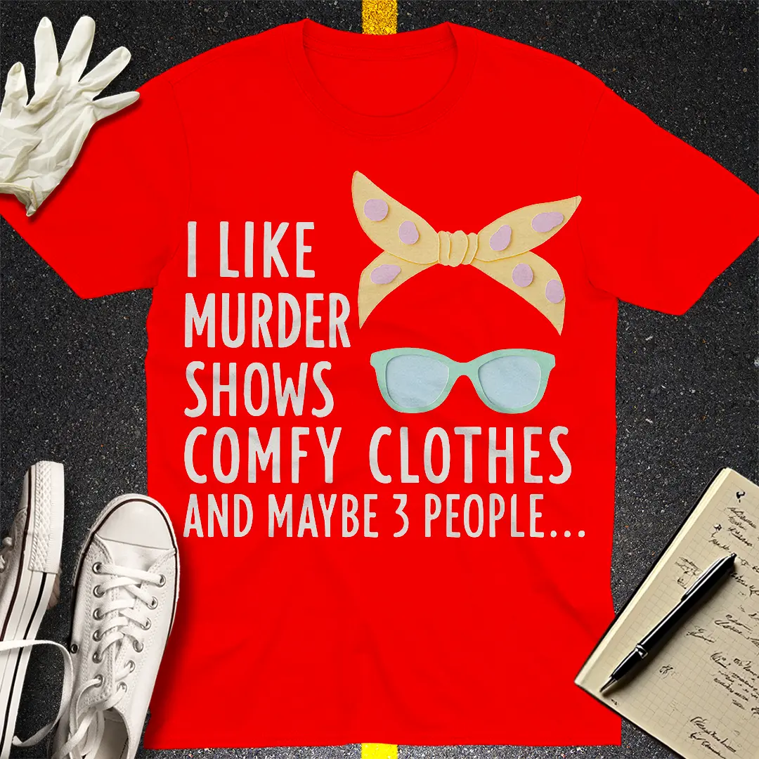Crows Before Bros T-shirt - Red