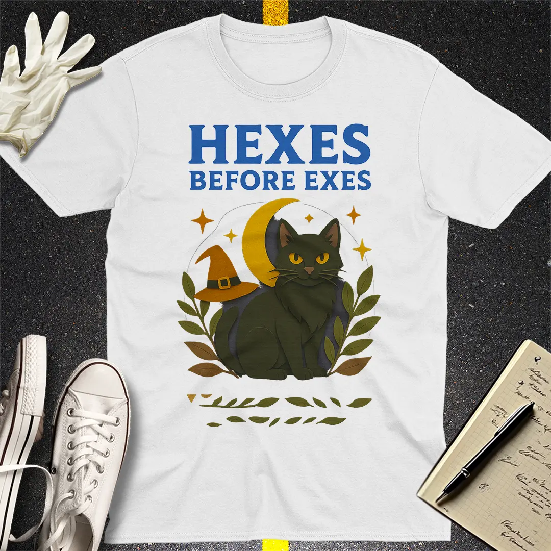 Hexes Before Exes T-Shirt - White