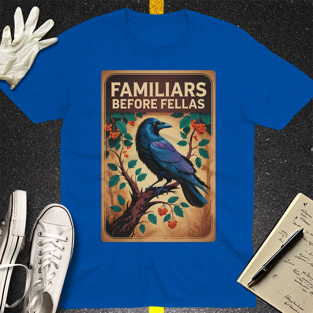 Familiars Before Fellas T-Shirt - Royal