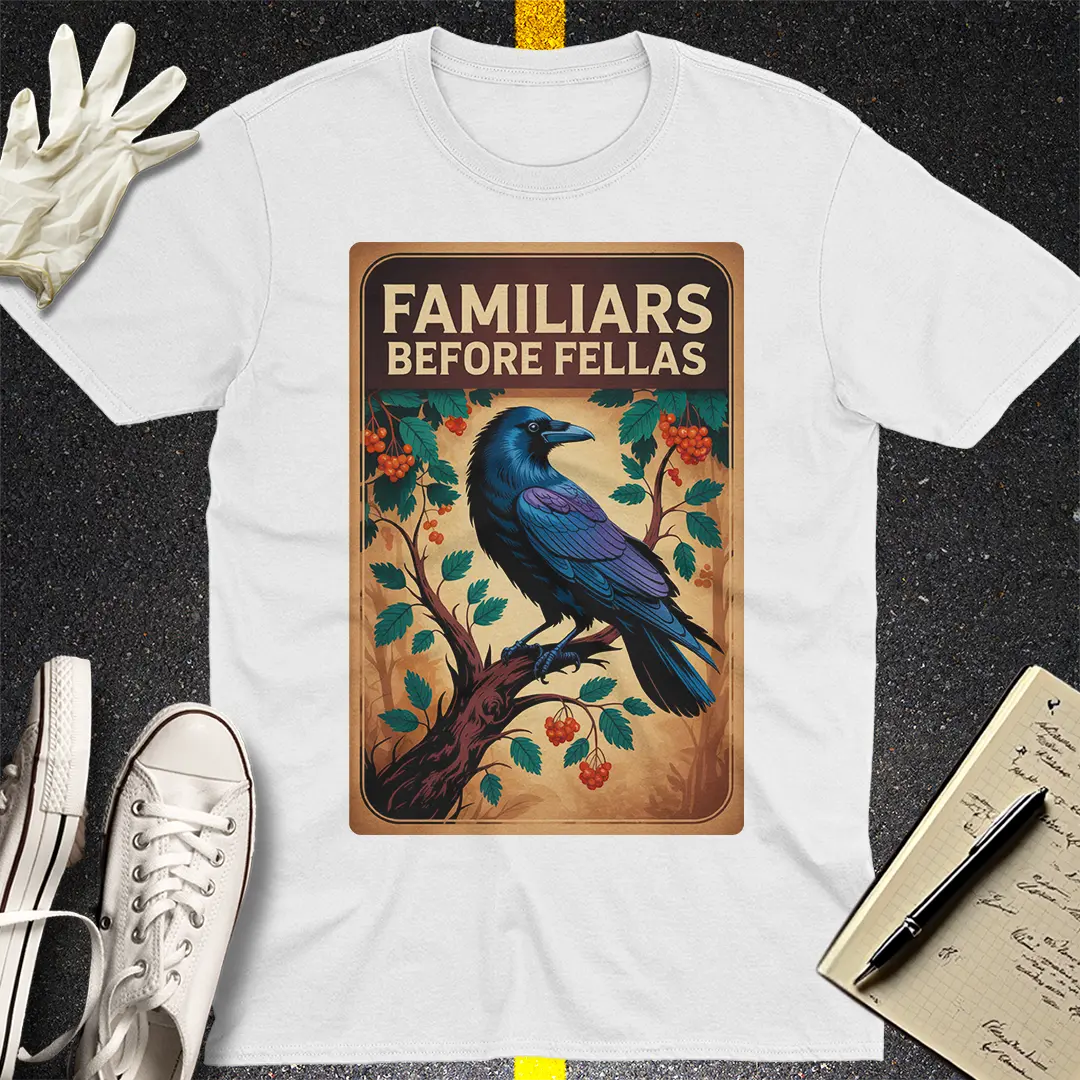 Familiars Before Fellas T-Shirt - White