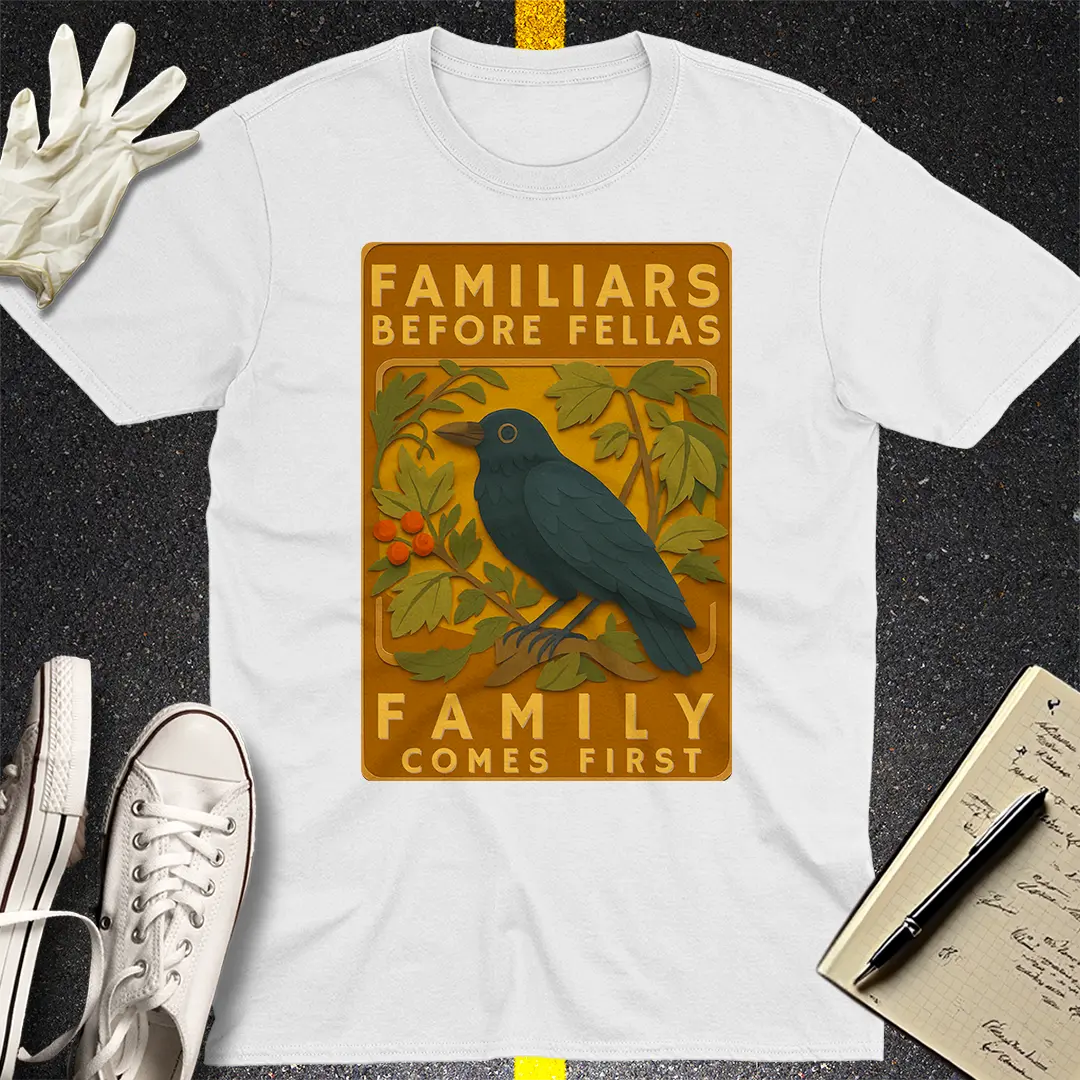 Familiars Before Fellas T-Shirt - White