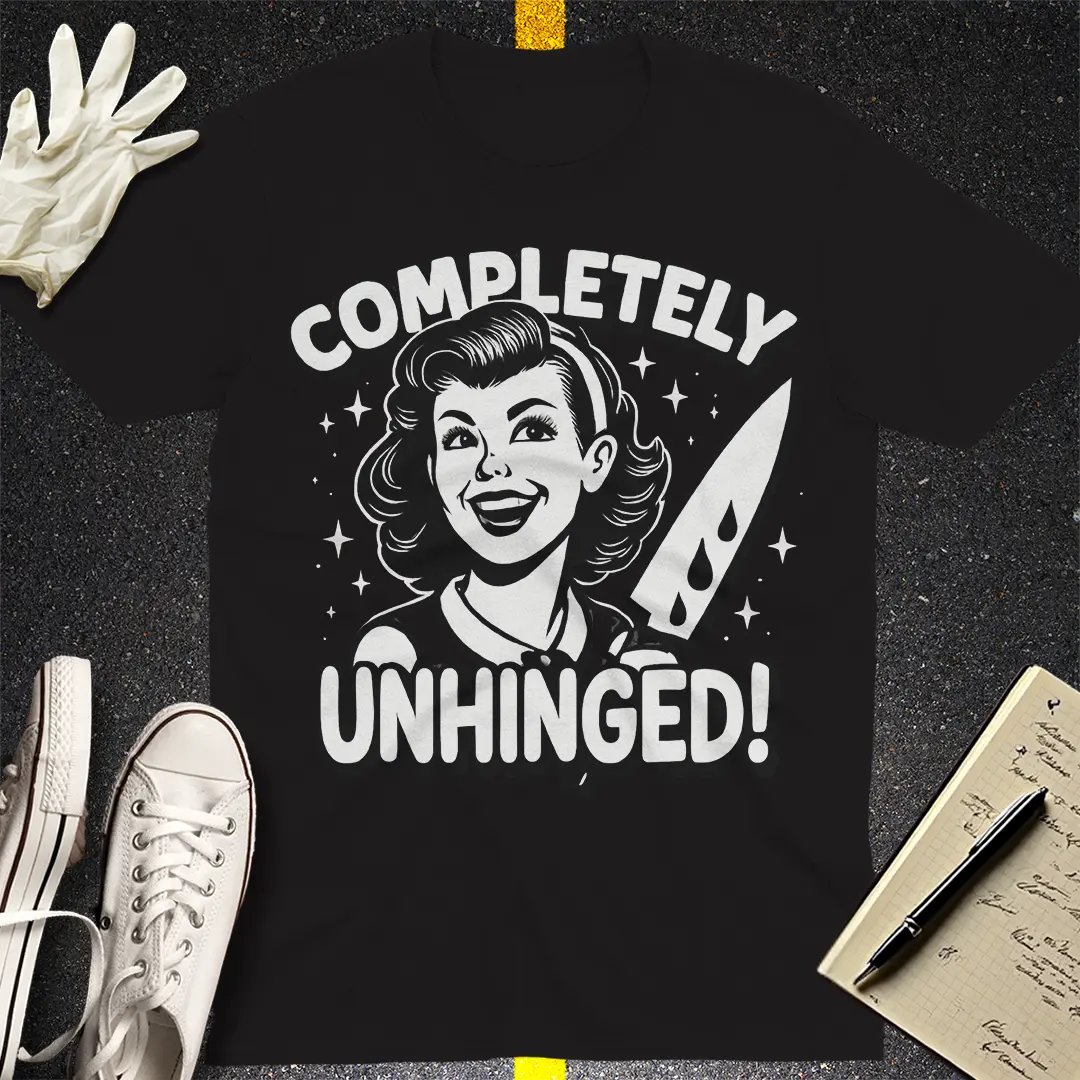 Completely Unhinged T-Shirt - Black
