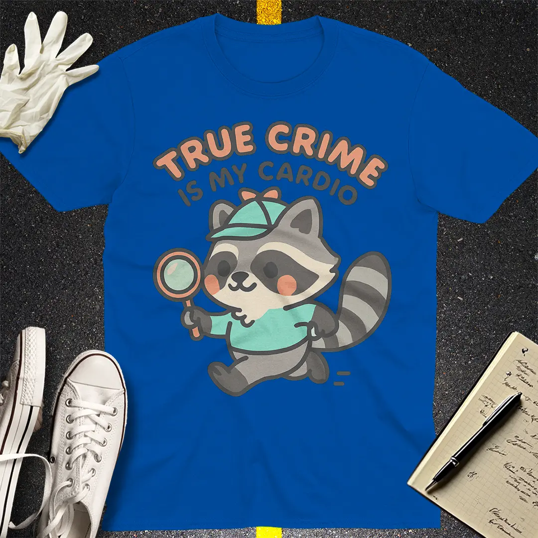 True Crime Cardio T-Shirt - Royal