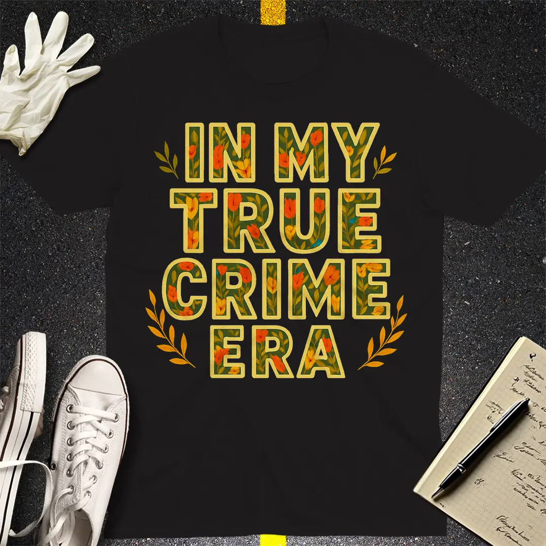 True Crime Era T-Shirt - Black