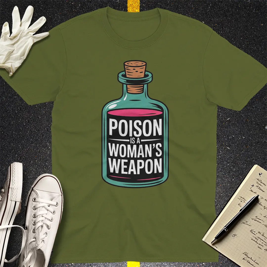 Poison Power T-Shirt - Military Green