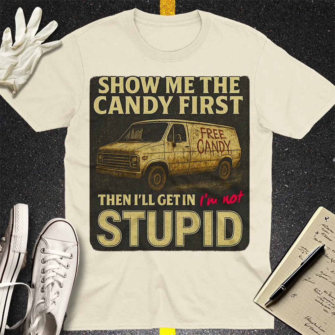 Show Me the Candy T-Shirt - Natural