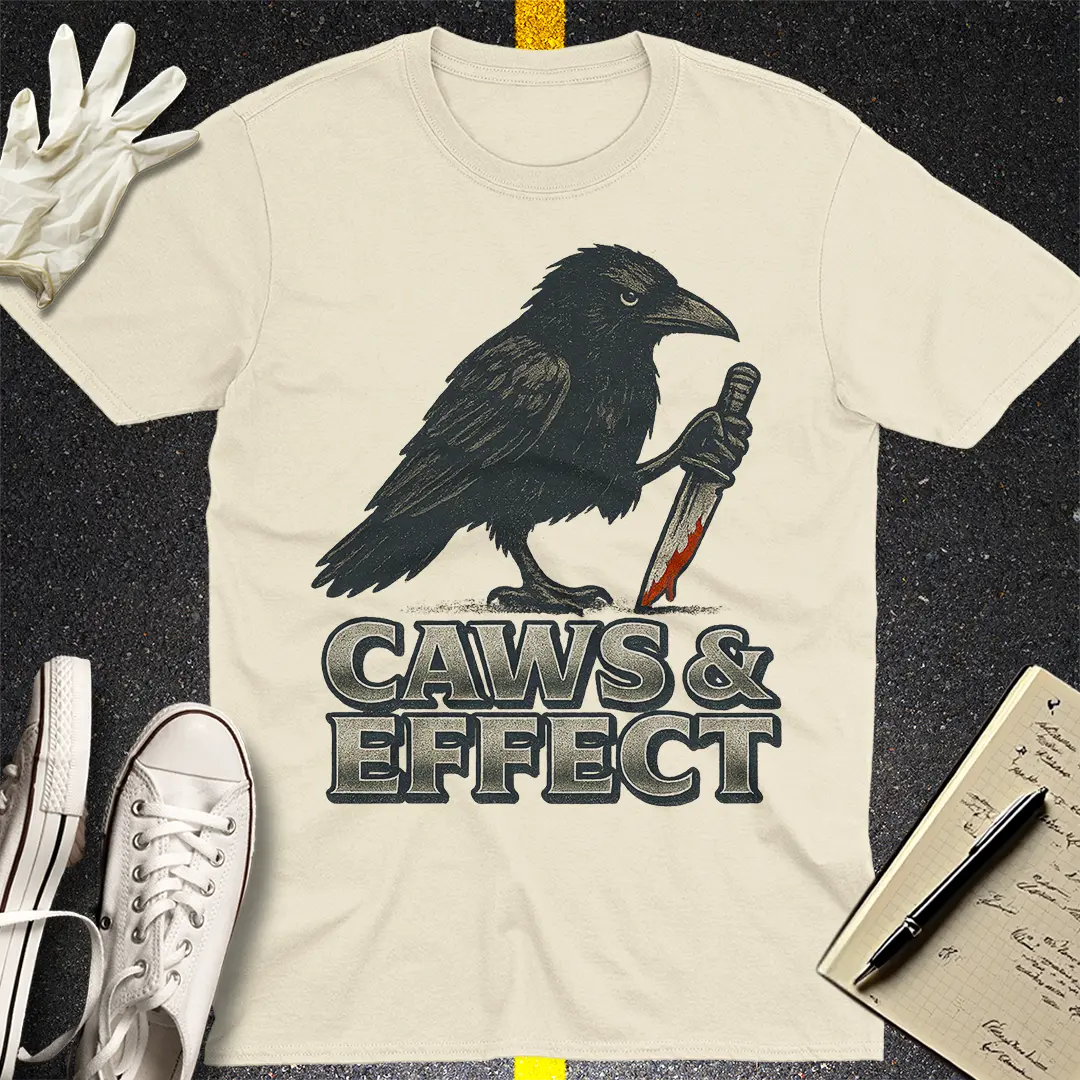 Caws & Effect T-Shirt - Natural
