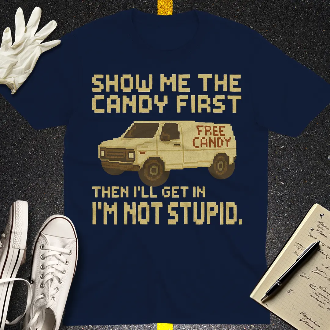 Show Me The Candy T-Shirt - Navy