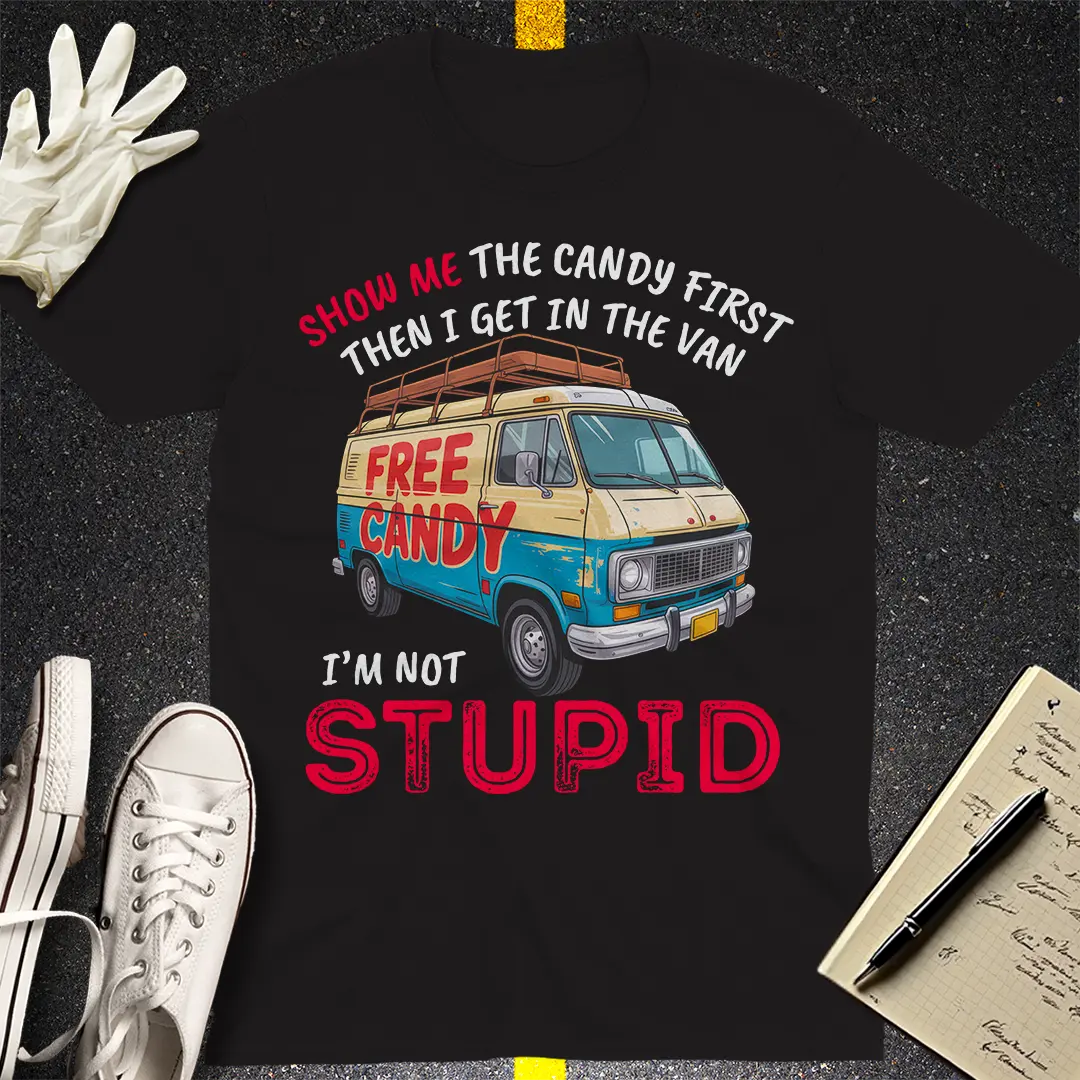 Show Me Stupid T-Shirt - Black