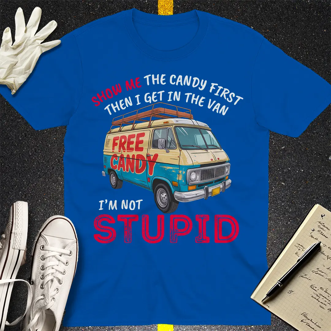 Show Me Stupid T-Shirt - Royal
