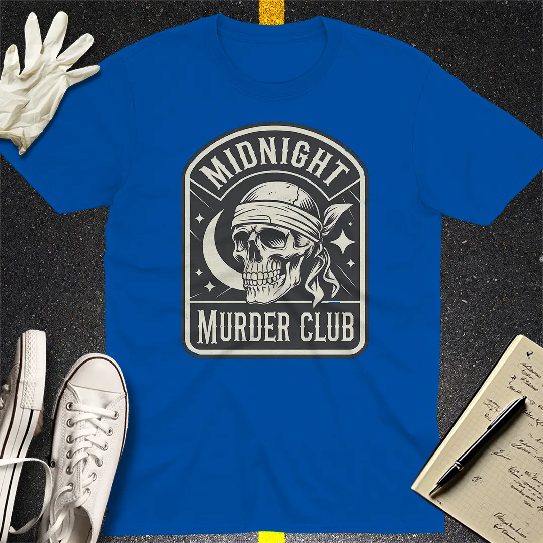 Midnight Murder Club T-Shirt - Royal